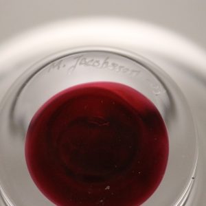 SKÅL, signerad "M. Jacobsson"