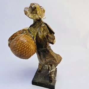 Handgjord Mexikansk Figur – Unikt Samlarobjekt, 30 cm