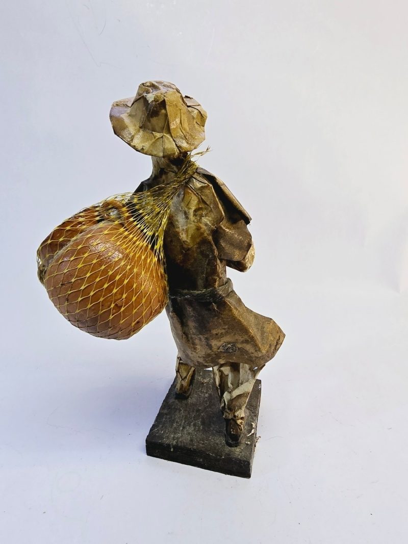 Handgjord Mexikansk Figur – Unikt Samlarobjekt, 30 cm