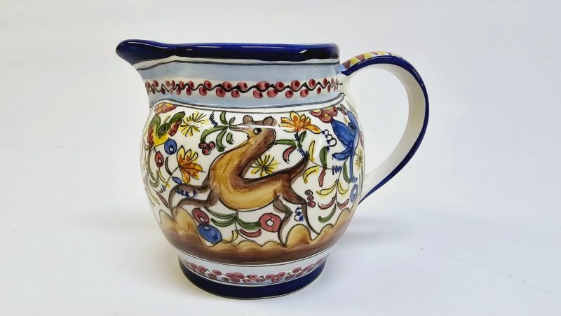 Handmålad Kanna från Portugal – 1700-talsinspirerad Dekor