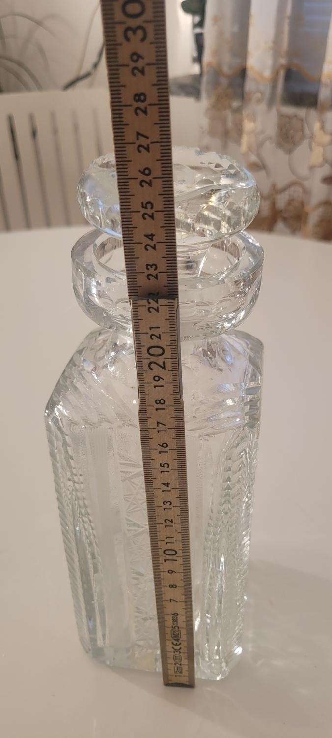 Karaff, Kristall, 26cm
