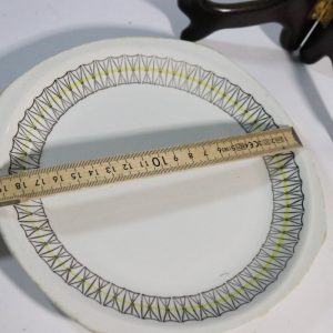 Tallrik 20 cm, KRYSS, Upsala-Ekeby, Gefle av Helmer Ringström. 50-60 tal