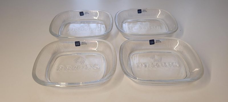 4st ASKKOPP - ASKFAT - PRIPPS - ARABIA - FINN CRYSTAL - FINLAND - RETRO