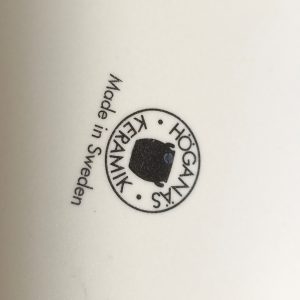 Elegant design – Höganäs keramik, 4 tallrikar med modern formgivning
