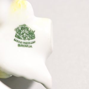 Charmig Fågelprydnad från Gerold Porzellan Bavar