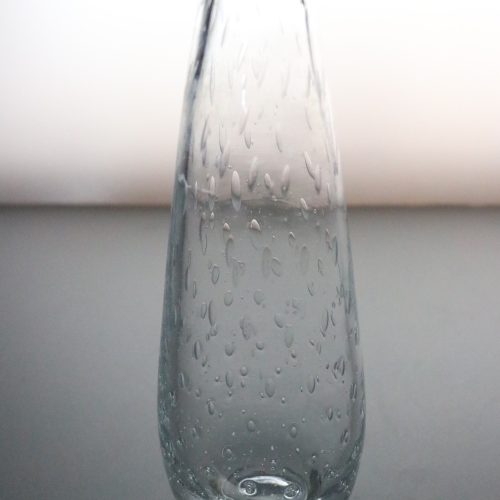 VAS JOHANSFORS GLASBRUK  konstglas med bubblor ,  retro 1960 1970 tal