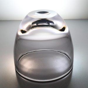 Vacker Skål, färgat glas