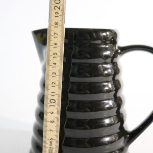 Elegant Svart Kanna "Bölja" från Åhléns, 18 cm