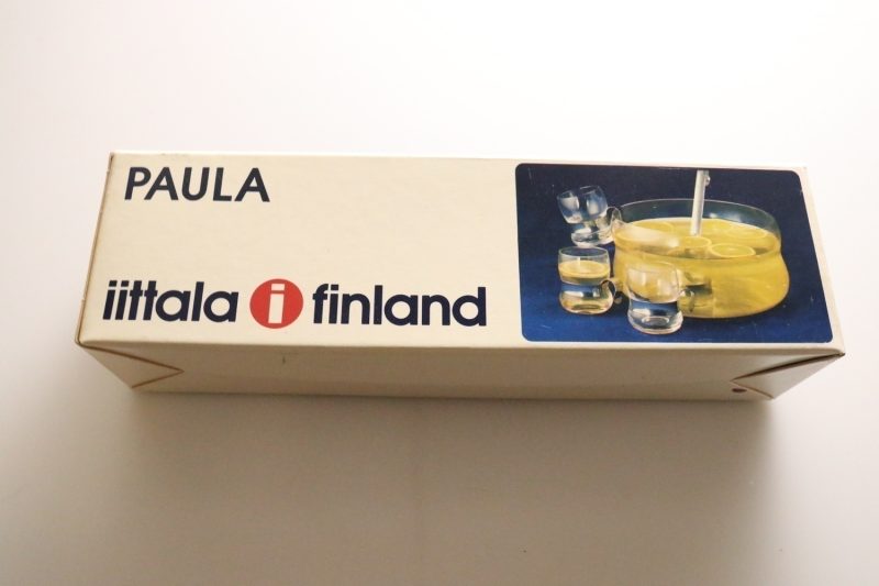 Slev iittala ”Paula” Design Jorma Vennola Ahlström Finland guldfärgad