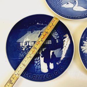 Set med 3 julassietter från B&G Copenhagen Porcelain – Limited Edition