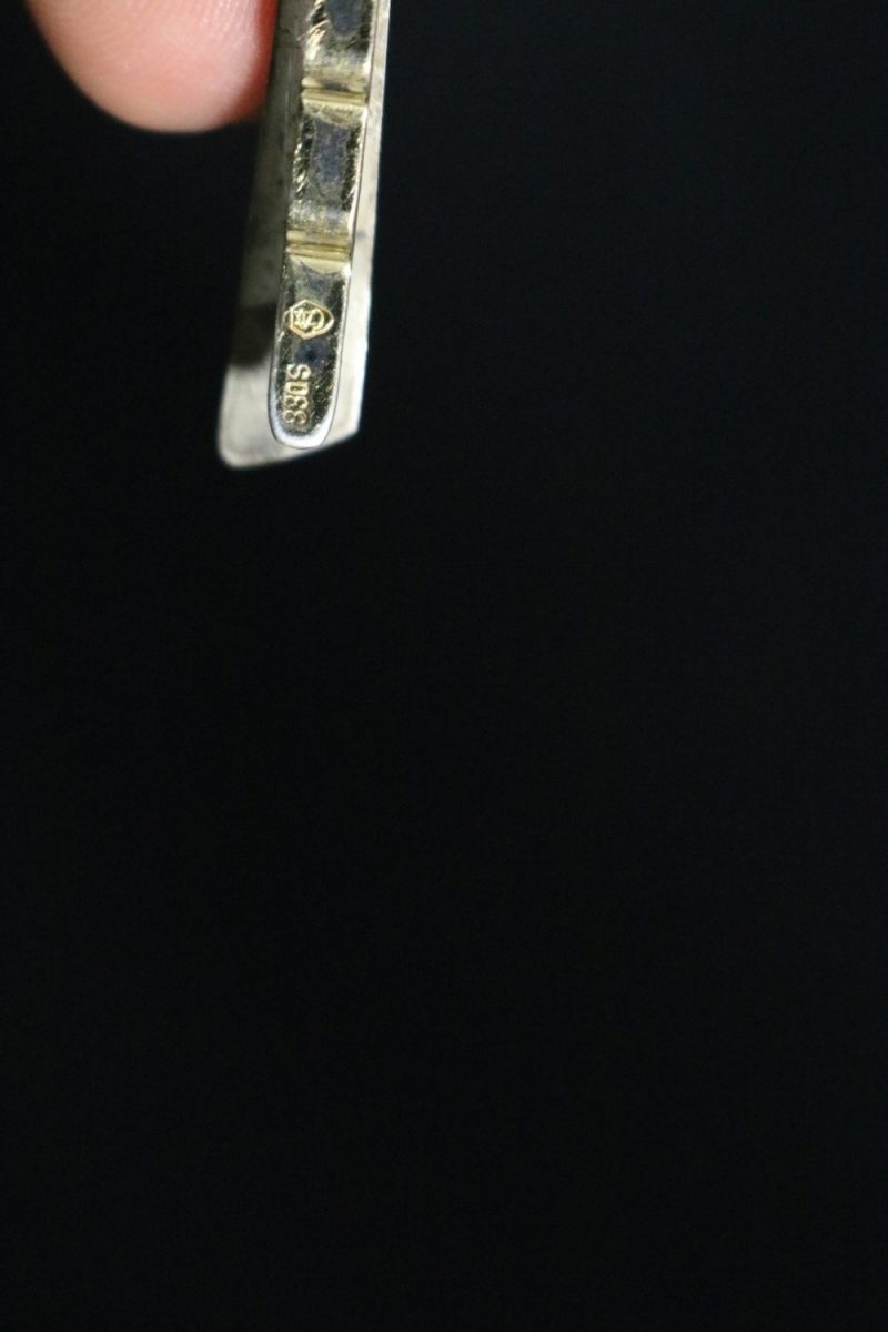 Slipsklämma, 830S Silver