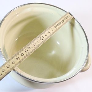 Kastrull med lock 18cm - Cappuccino