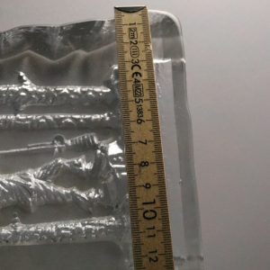 Glasskulptur “Snapphanen” av Thore Brogårdh - Bergdala glasbruk