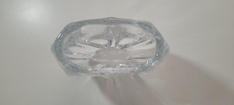 Oval vas, Klar glas,
