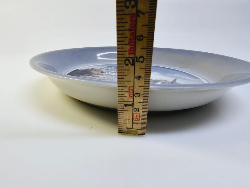 Royal Copenhagen tallrik – "Helsingør Værft" – 21,5 cm i diameter