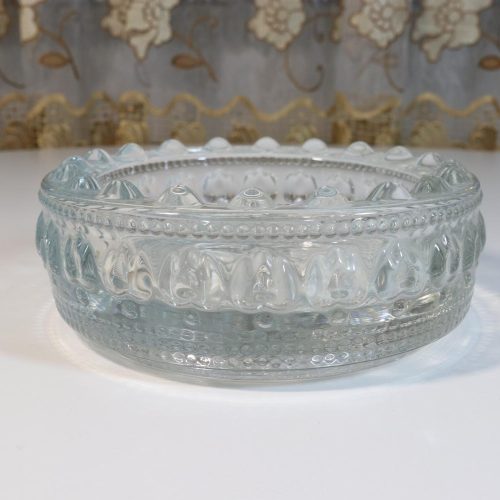 Askfat i glas, troligen kristall
