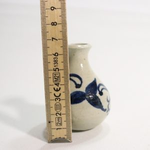 Miniatyrvas, saltglaserad stengods - Handarbeit Made in GDR expartic