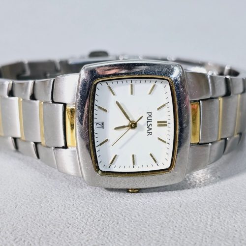 PULSAR WATER RESISTANT ST. STEEL VX82-X320 MOVEMENT JAPAN 580072