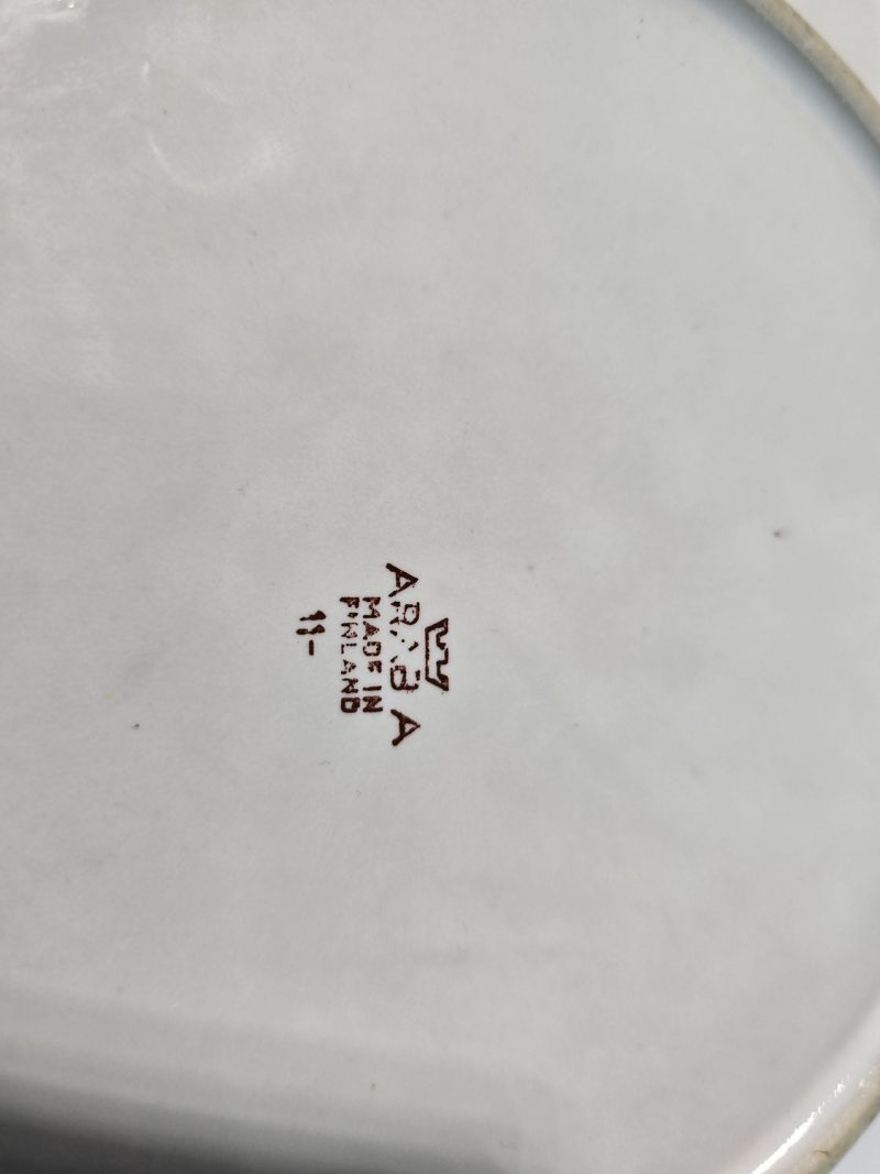 ASSIETTER, 5 delar, "Rosmarin", Ulla Procope, Arabia, Finland