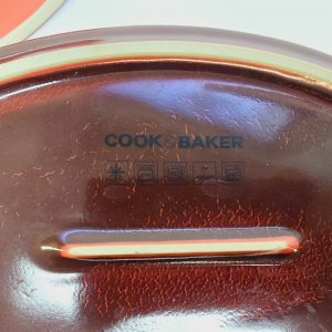 Röd Cook & Baker-gryta – Perfekt för Matlagning och Servering