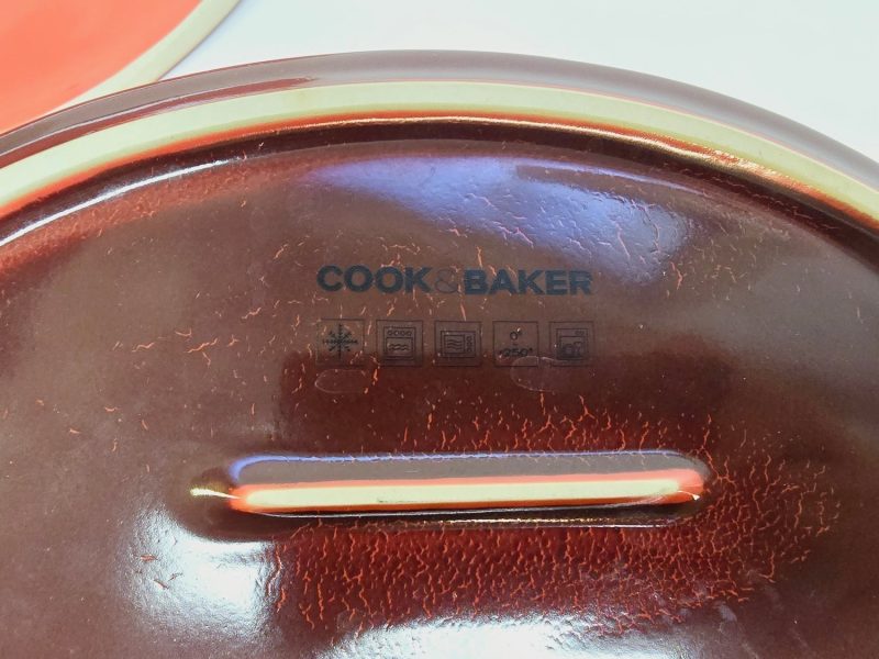 Röd Cook & Baker-gryta – Perfekt för Matlagning och Servering