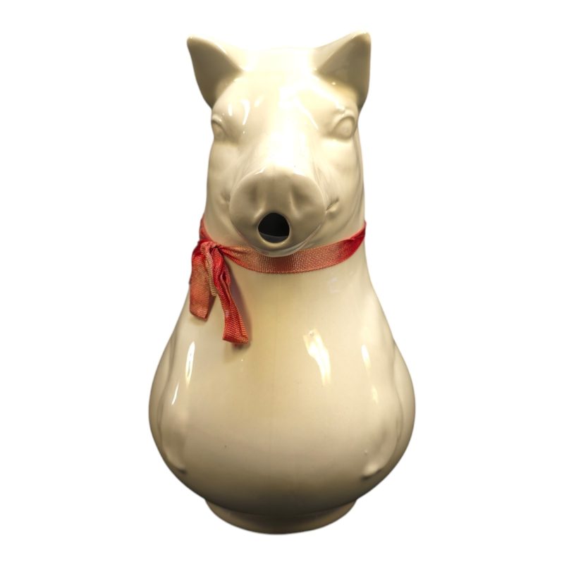 Charmig Staffordshire Gris-Kanna med Vintage Design