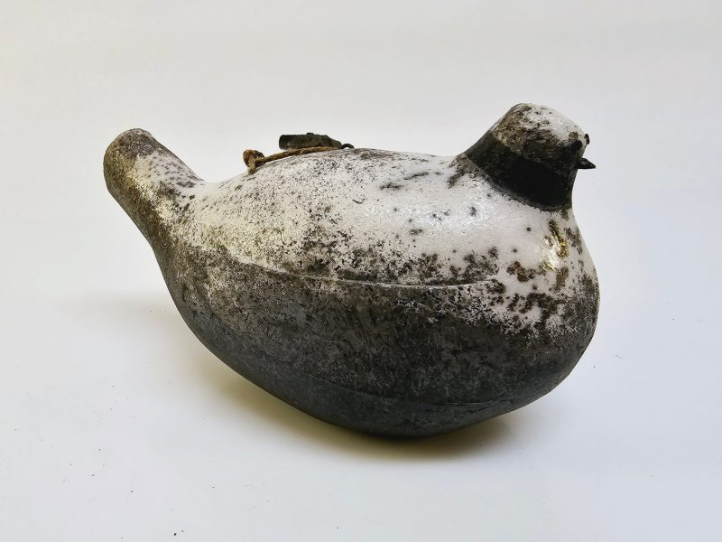 Fågelskulptur av Gudrun Kellerman – Exklusivt 1900-talshantverk