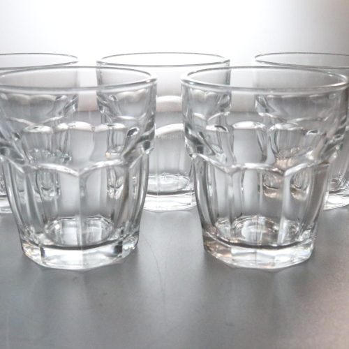 5st Glas Bormioli Rocco Rock Bar Glas