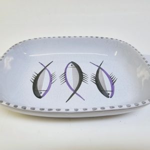 Unik fiskformad serveringsfat från Gabriel Sweden – Retro charm