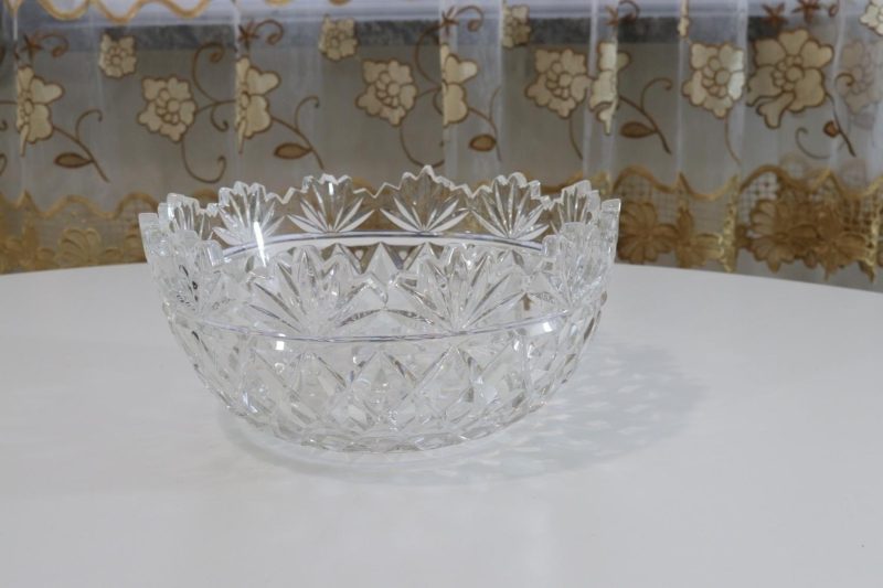 Kristallskål, D=20cm