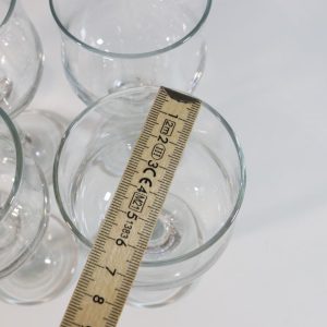 6st glas, 17cm