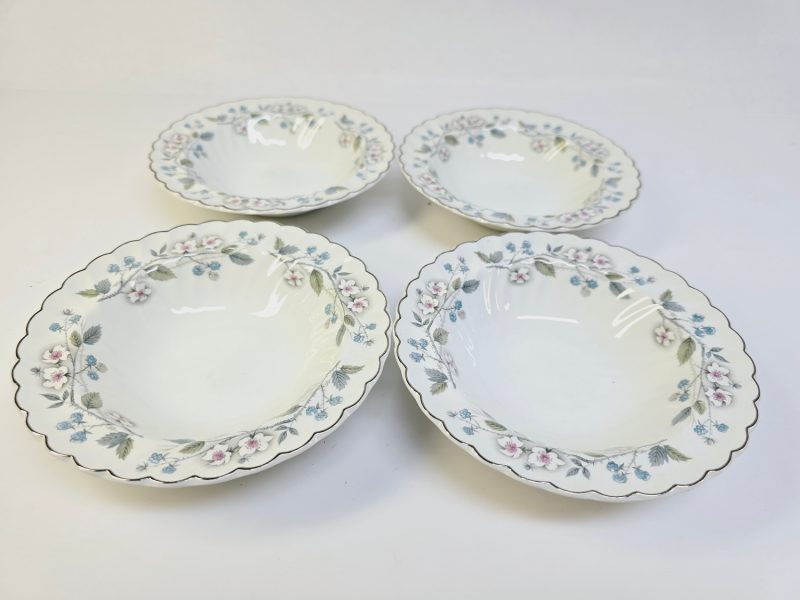 Charmiga dessertskålar från Johnson Bros, England – Set om fyra