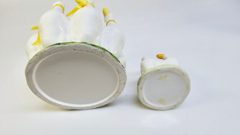 Charmiga keramikkrukor med gåsdesign – Unika och lekfulla detaljer