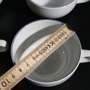 Set med 4 kaffekoppar från Royal Copenhagen, Modell Alliance