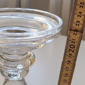 2st stora ljushållare i glas