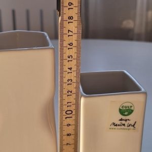 Behållare för mjölk och socker, porslin, cultdesign