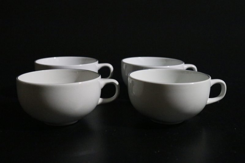 Set med 4 kaffekoppar från Royal Copenhagen, Modell Alliance