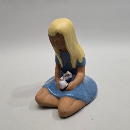 FIGURIN, flicka med fåglar, JIE