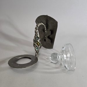 Lampett, Metall och glas