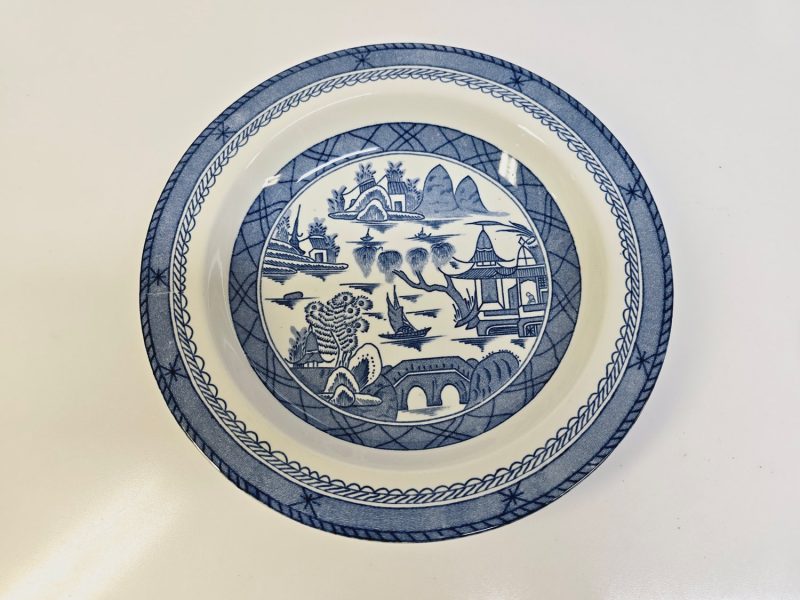 Exklusiv Vintage Djuptallrik från Woods Ware – "Canton" Design