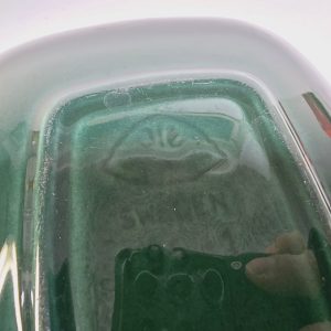 Vintage JIE Gantofta Grönt Serveringsfat – Skandinavisk Retrodesign