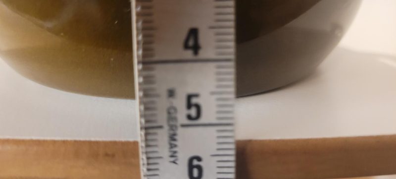 Grön höganäs krus