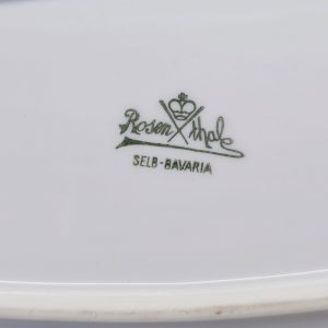 Elegant Rosenthal Porslinsfat med Björnbärsdekor - Tidig Selb-Bavaria