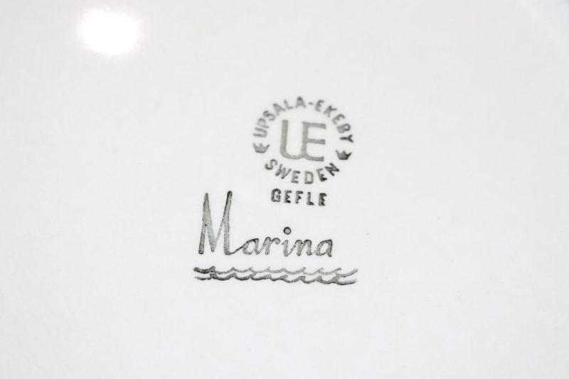 3st flata tallrikar, "Marina" Gefle - 23,5cm