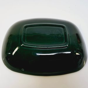Vintage JIE Gantofta Grönt Serveringsfat – Skandinavisk Retrodesign