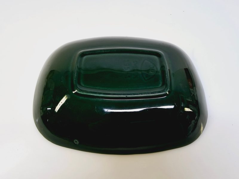 Vintage JIE Gantofta Grönt Serveringsfat – Skandinavisk Retrodesign