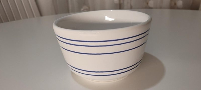 Mateus Randig Skål Frukostskål 14 cm , Anna Liven West