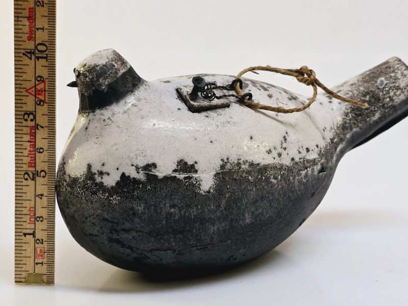 Fågelskulptur av Gudrun Kellerman – Exklusivt 1900-talshantverk