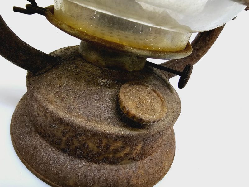 Antik stormlampa – Feuerhand D.R. Patent – tidlös charm och funktion