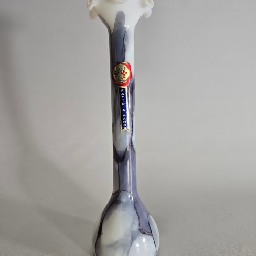 Stelvia Italiensk 'Fatto A Mano' glasvas - etikett
